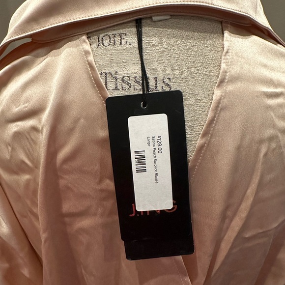 J. ING Satin Blouse NWT - Picture 8 of 9